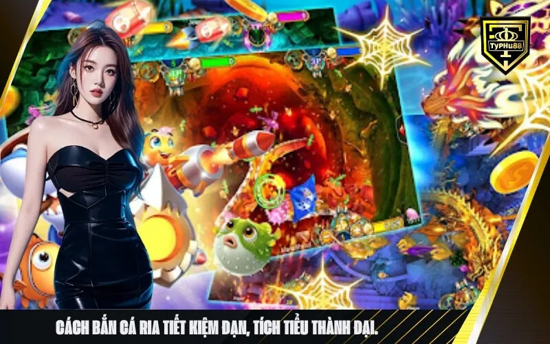 Cách bắn cá ria tiết kiệm đạn, tích tiểu thành đại.