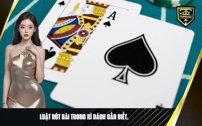 Luật rút bài trong xì dách cần biết.