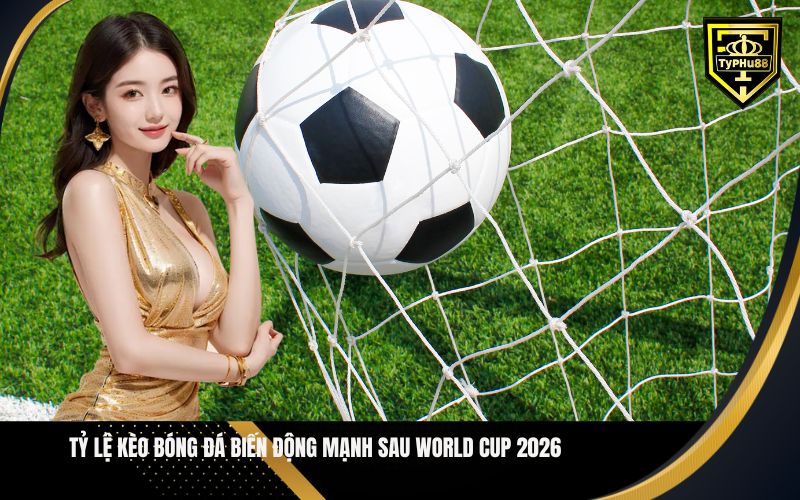 Tỷ lệ kèo bóng đá biến động mạnh sau world cup 2026